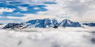 Marmolada letto di nuvole